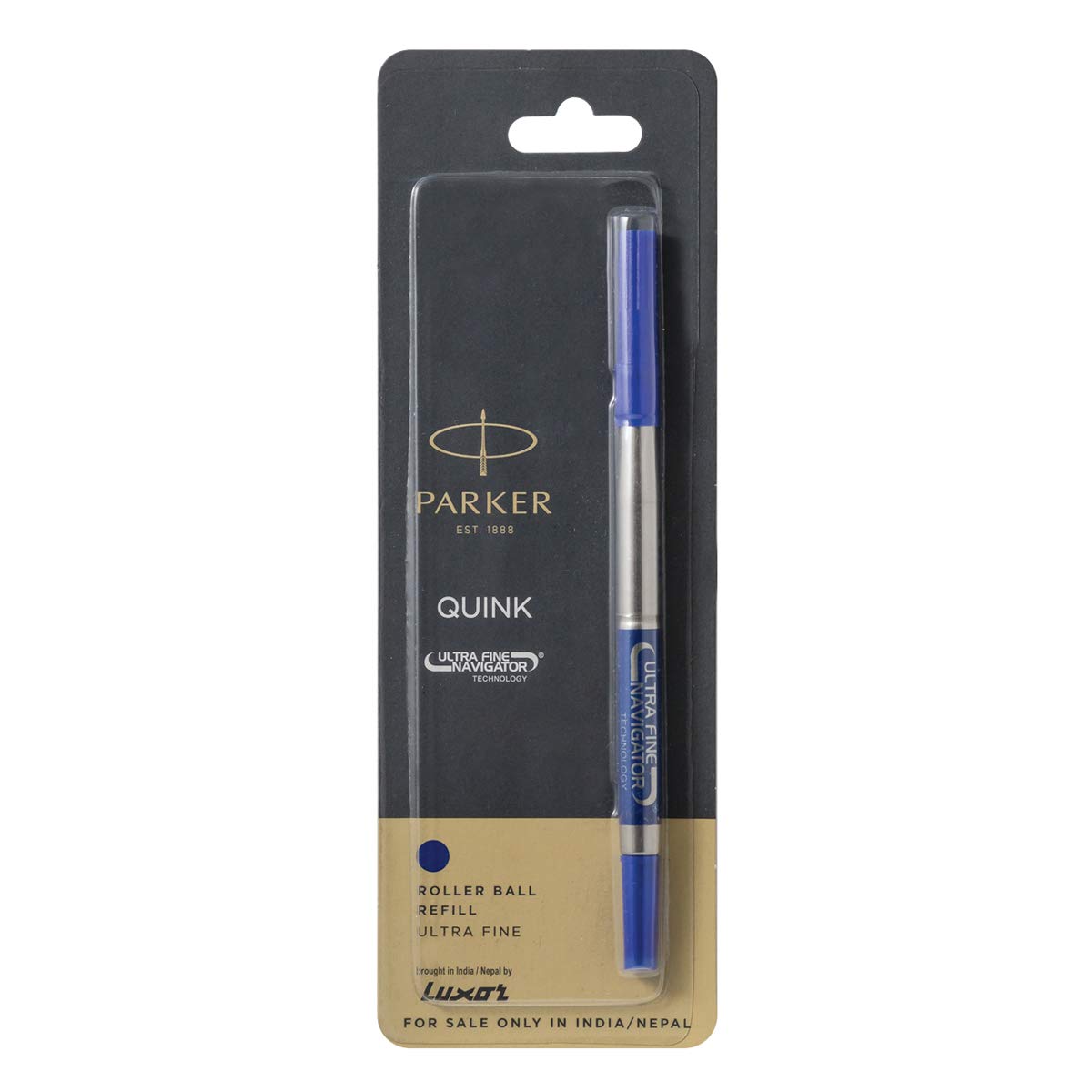 Parker Ultra Fine Navigator RollerBall Pen Refill, Blue Ink