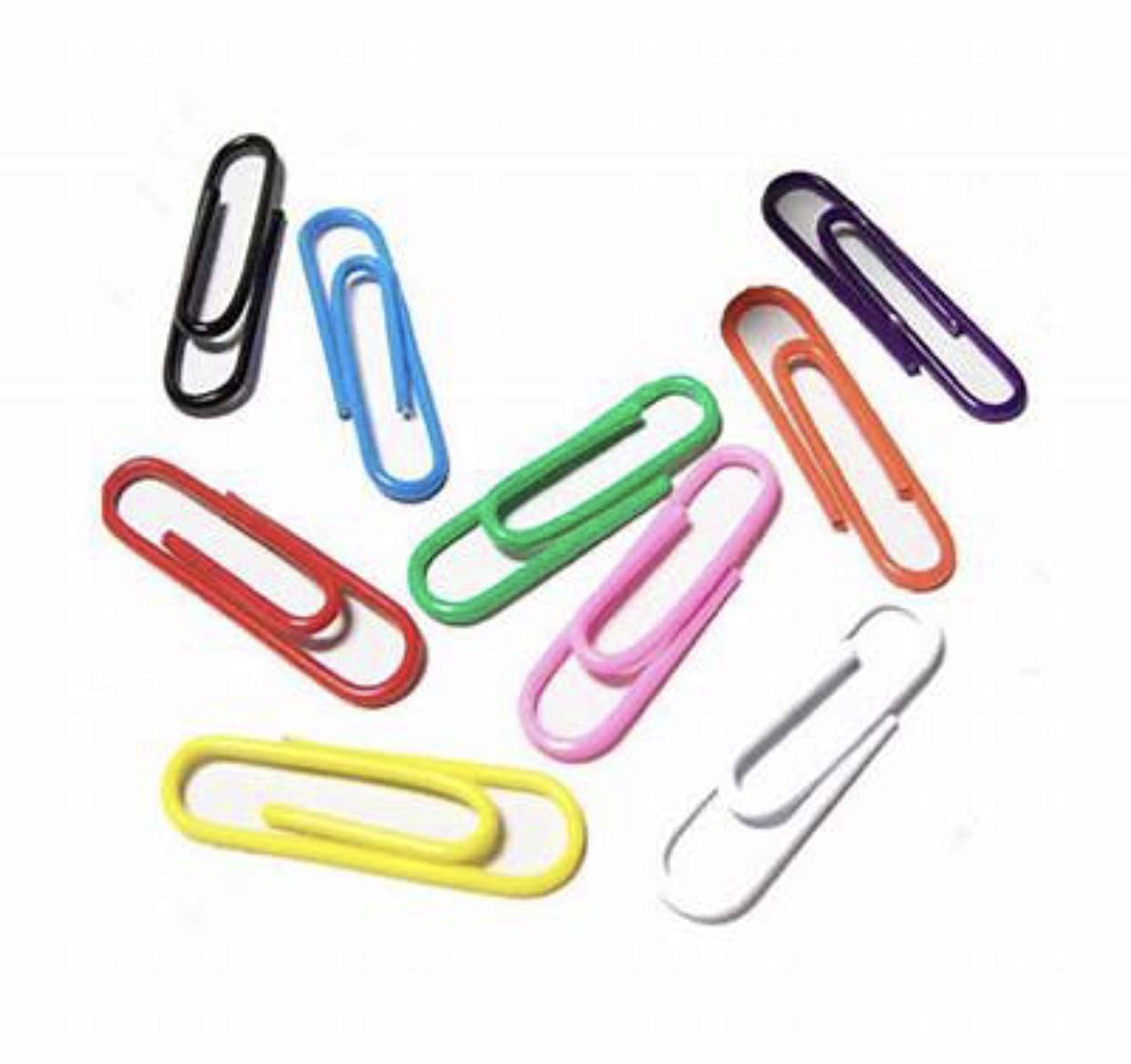 Oddy Paper Clip Colored, (PCC-D100), 100 Pcs. Pack