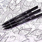 uni-ball PIN-200 0.05mm Fineliner Drawing Pen, Black Ink, Pack of 1