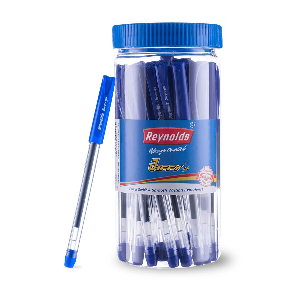 Reynolds JIFFY GEL 25 CT Jar, Blue Ink, Pack of 1