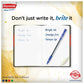 Reynolds BRITE BP 15 CT Ball Pen, (5 BLUE, 5 BLACK, 5 RED), Pack of 1