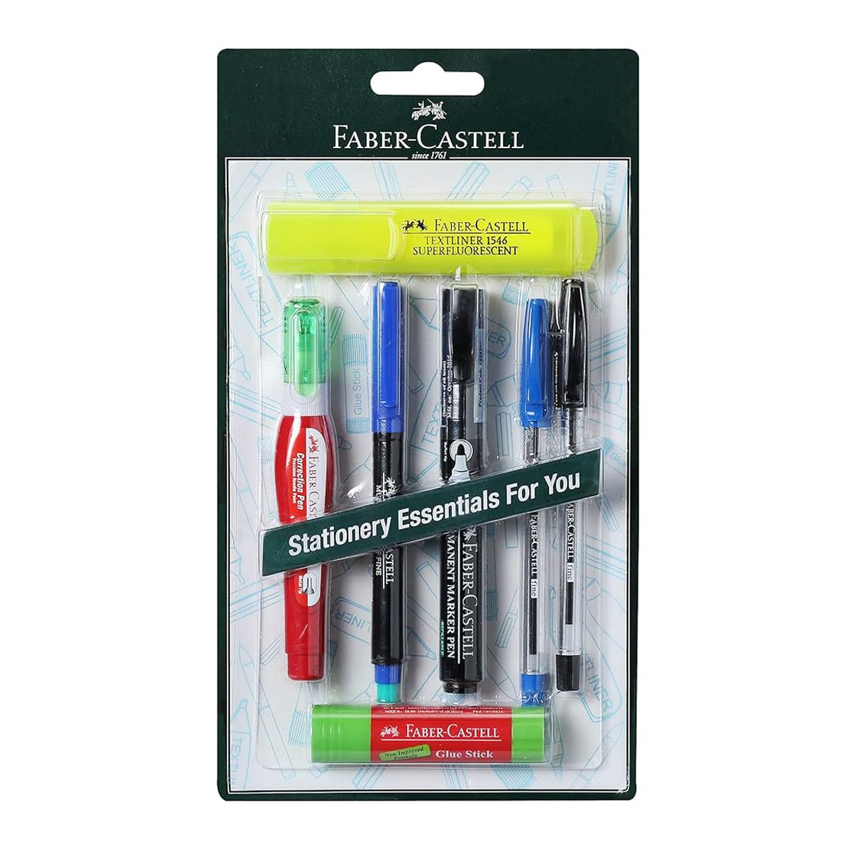 Faber-Castell 575943 Home & Office Stationery Blister Set