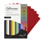 PaperPep Colorissimi 220GSM Card Stock 50X70CM Rubino (Dark Red) Unicolor