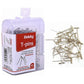 Oddy T-Pins, (TP-50G), Nickle Plated Silver Color 50 Grams (Gross Wt.)