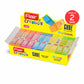 Flair Creative Series Colouring Cube Eraser - Multicolour