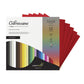 PaperPep Colorissimi 220GSM Card Stock 12"X12" Rubino (Dark Red) Unicolor 15 Sheets