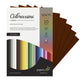 PaperPep Colorissimi 220GSM Card Stock 50X70CM Cioccolato (Chocolate) Unicolor