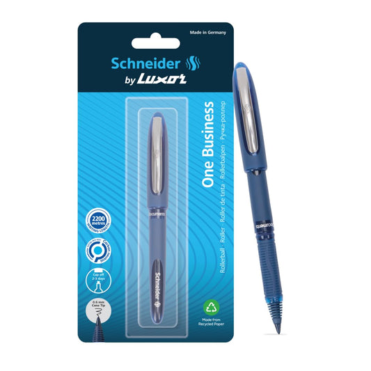 Luxor Schneider, One Business Roller Ball Pen - Blue