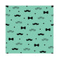 PaperPep Green Moustache Print 19"X29" Gift Wrapping Paper, Pack of 5