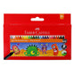 Faber-Castell Wax Crayon Regular Long 75mm, Pack of 24