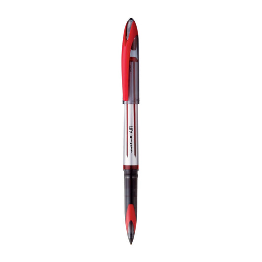 uni-ball Air UBA188L 0.7mm Roller Ball Pen, Red Body- Red Ink, Pack of 1