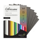 PaperPep Colorissimi 220GSM Card Stock A4 Piombo (Dark Grey) Unicolor 15 Sheets