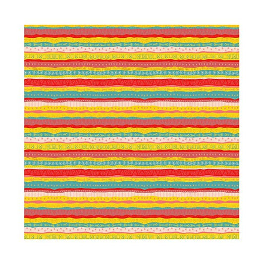 PaperPep Multicolor Festive Print 19"X29" Gift Wrapping Paper, Pack of 5