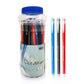 Linc Ocean 0.55mm Gel Pens Jar Pack, Multicolor Ink, Pack Of 25 Pens