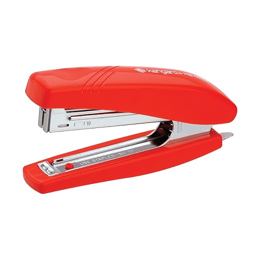 Kangaro Staplers HS-10EZ, Color May Vary, Pack of 1