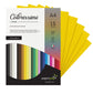 PaperPep Colorissimi 220GSM Card Stock A4 Cedro (Yellow) Unicolor 15 Sheets