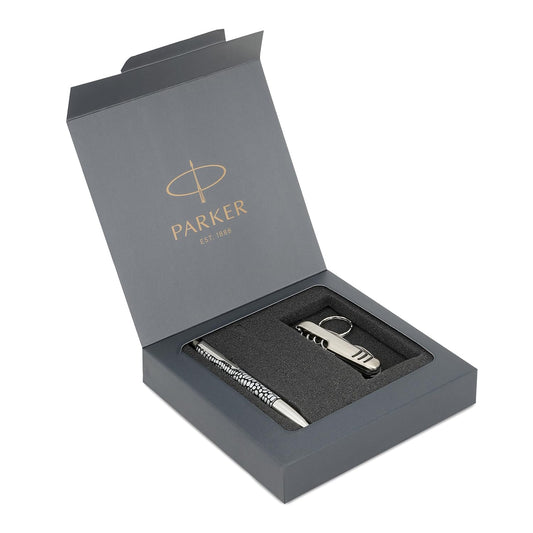 Parker Gift Set Vector Special Edition Predicator Ball Pen With Swiss Knife