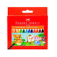 Faber-Castell Wax Crayon Jumbo 90mm, Pack of 12