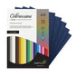 PaperPep Colorissimi 220GSM Card Stock A4 Indaco (Navy Blue) Unicolor 15 Sheets