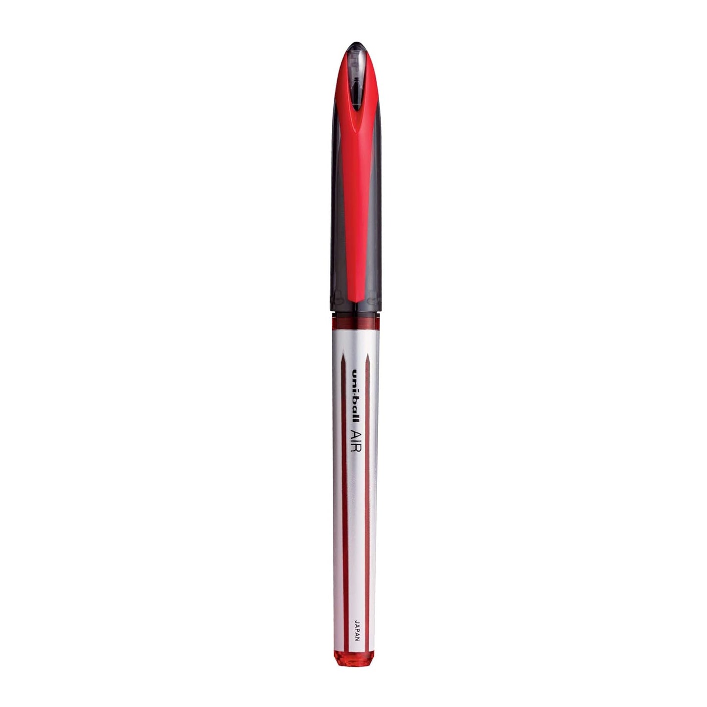 uni-ball Air UBA188L 0.7mm Roller Ball Pen, Red Body- Red Ink, Pack of 1