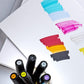 PaperPep Artists' Bleedproof Marker Glued Pads 70GSM A4 48 Sheets