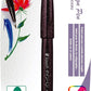 Pentel Arts Bold Colours Brush Sign Pen, Black, Pack of 1 (SES15C)