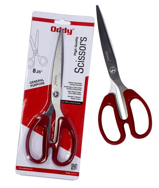 Oddy - (SS-825B) - 8.25 inch Stationery Scissor