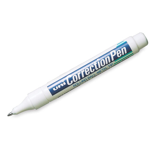 uni-ball CLP300 1.0mm Correction Pen, White Ink, Pack of 1