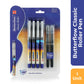 Cello Butterflow Classic Roller Pen Set, 2 Blue & 2 Black Ink Pens With 2 Jumbo Refills, Pack of 1