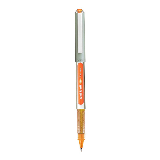 uni-ball Eye UB157 0.7mm Roller Ball Pen, Orange Ink, Pack of 1