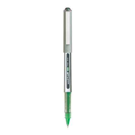 uni-ball Eye UB157 0.7mm Roller Ball Pen, Green Ink, Pack of 1