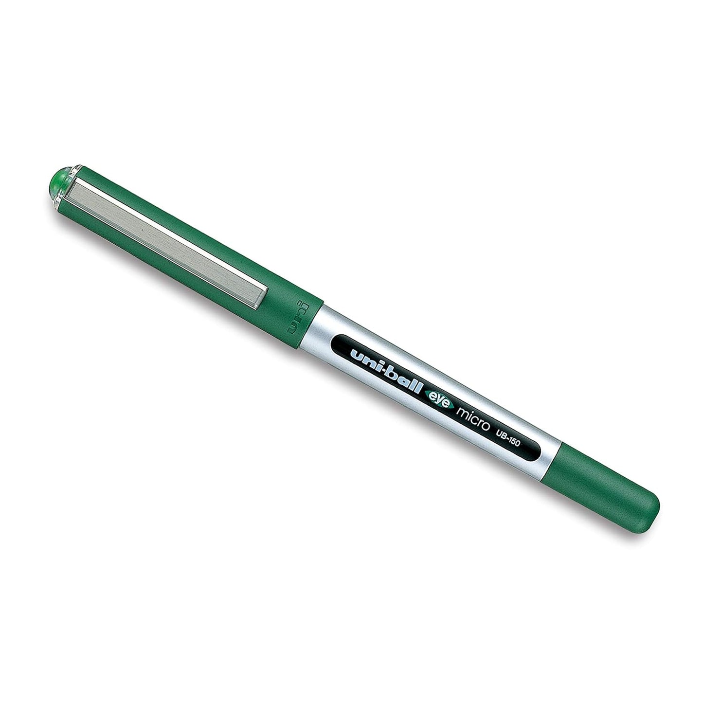 uni-ball UB150 0.5mm Eye Roller Ball Pen, Green Ink, Pack of 1