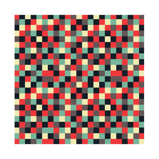 PaperPep Multicolour Checks Print 19"X29" Gift Wrapping Paper, Pack of 5