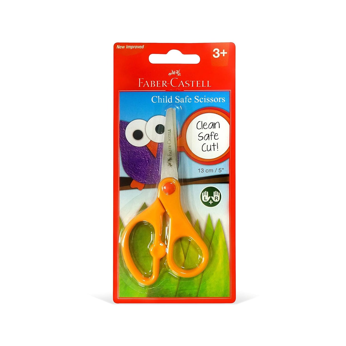 Faber-Castell Scissors Child Safe, Pack of 1 (Assorted)