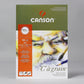 Canson 'C a Grain' A4 Natural White Light Grain 224 GSM Drawing Paper (Pack of 250 Sheets)