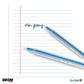 Win DF Triam TR Ball Pen, 0.7mm, Blue Ink, Pack of 20