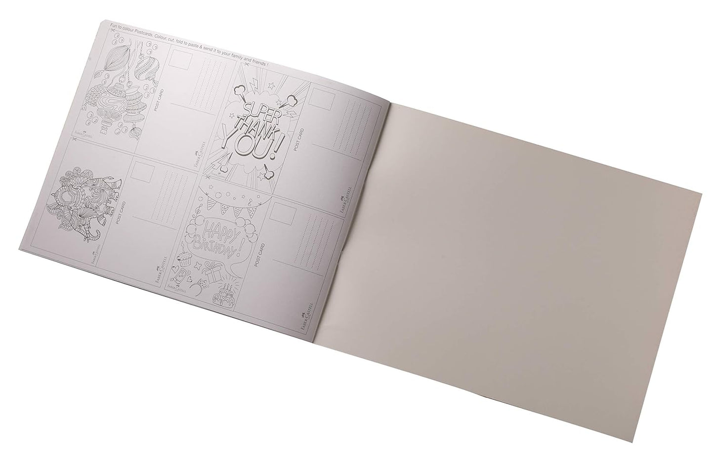 Faber-Castell 363101 Drawing Book 34.7cm x 27.5cm, 36 Pages