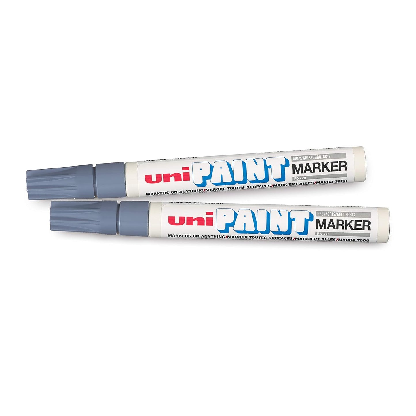 uni-ball PX20 Paint Markers (Grey Ink, Pack of 1)