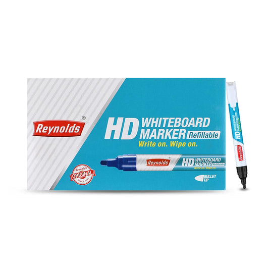 Reynolds HD Permanent Marker 10CT Pen, Black Ink, Pack Of 1