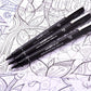 uni-ball PIN-200 0.03 mm Fineliner Drawing Pen, Black Ink, Pack of 1