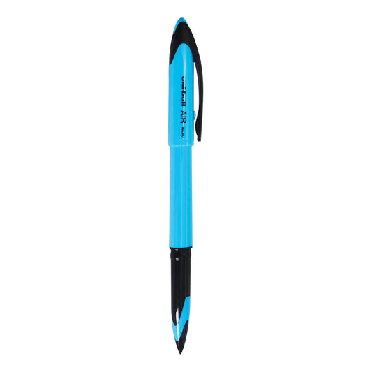 uni-ball Air UBA188ELM 0.5mm Roller Ball Pen, Blue Body Blue Ink, Pack of 1