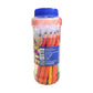 Linc Lazor Funpoint Ball Pen, Blue Ink, Jar Of 25 Pens