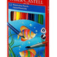 Faber-Castell TRIANGULAR WS, Colour Pencils, School Pack  FL-12