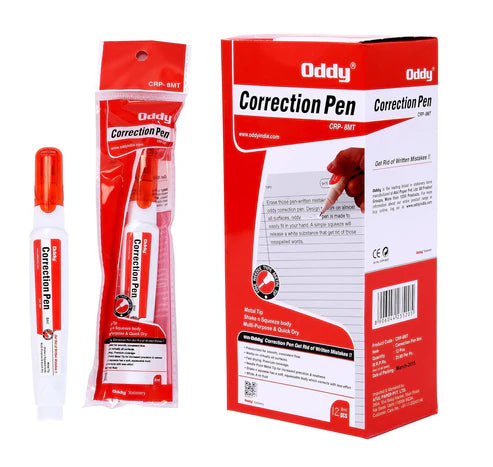 Oddy Correction Pen, (CRP-MT8), 8 ML Metal Tip