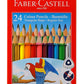 Faber-Castell ColourME GRIP, Colour Pencils, Pack of 24