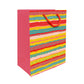 PaperPep Multicolor Festive Print 9"X7"X4" Gift Paper Bag