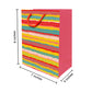 PaperPep Multicolor Festive Print 9"X7"X4" Gift Paper Bag