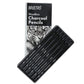 BRUSTRO Woodless Charcoal Pencil Assorted, Set of 6