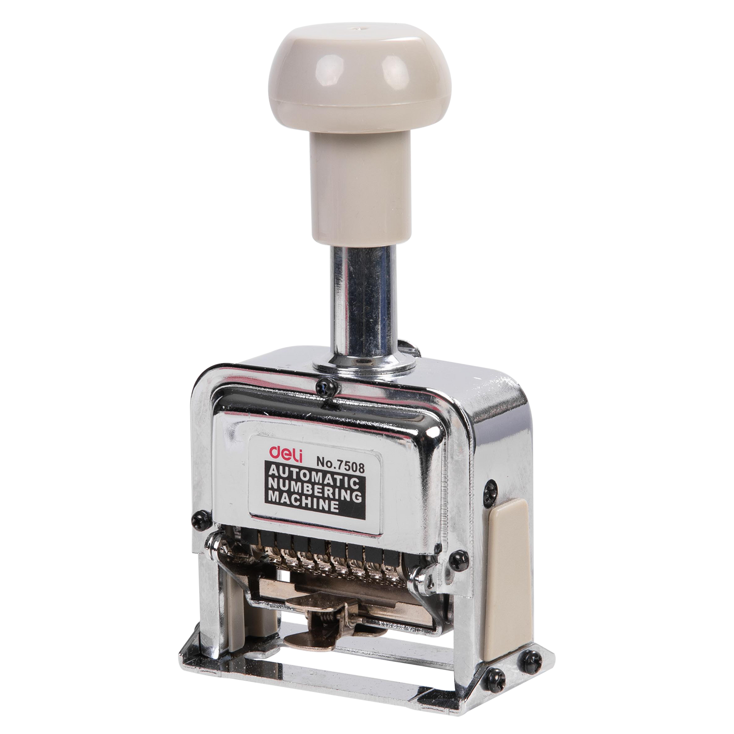 DELI W7508 NUMBER MACHINE 8 DIGIT 1 T - Color May Vary