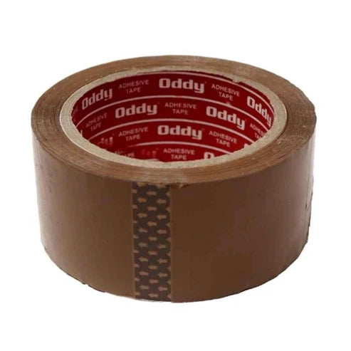 Oddy, PT50-48100B, Packing Tape, Brown, 48mm x 100 Mtr, 72 Rolls/ per Carton